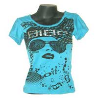 Manufacturers Exporters and Wholesale Suppliers of Self Printed Top Chennai Tamil Nadu